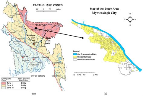 Seismic Zone Map Of Bangladesh