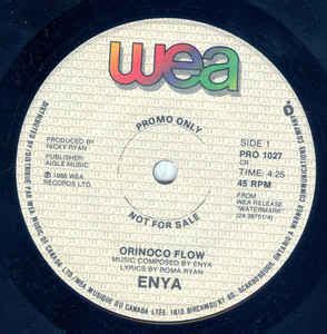 Enya – Orinoco Flow (1988, Vinyl) - Discogs