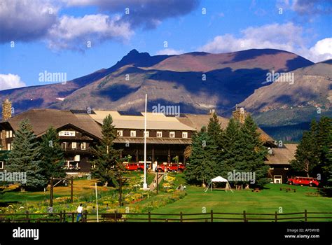 Glacier Park lodge in East Glacier Montana Stock Photo: 8963194 - Alamy