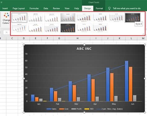 What Changes Can We Do For Chart Design In Excel | Example Calendar ...