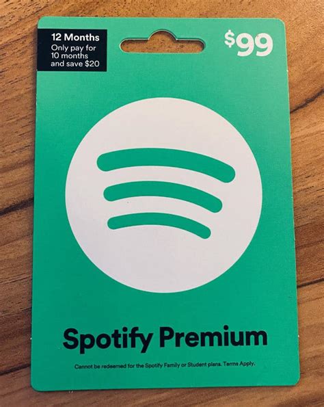 How Do You Use a Spotify Gift Card - Giftzidea