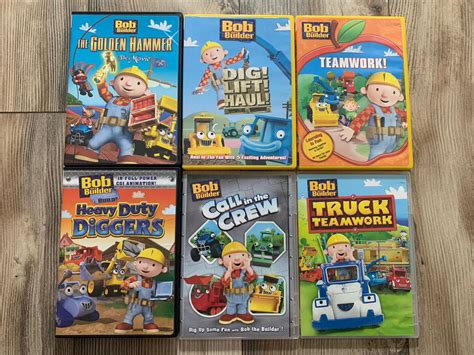 BOB THE BUILDER Lot Of 6 DVDs | eBay