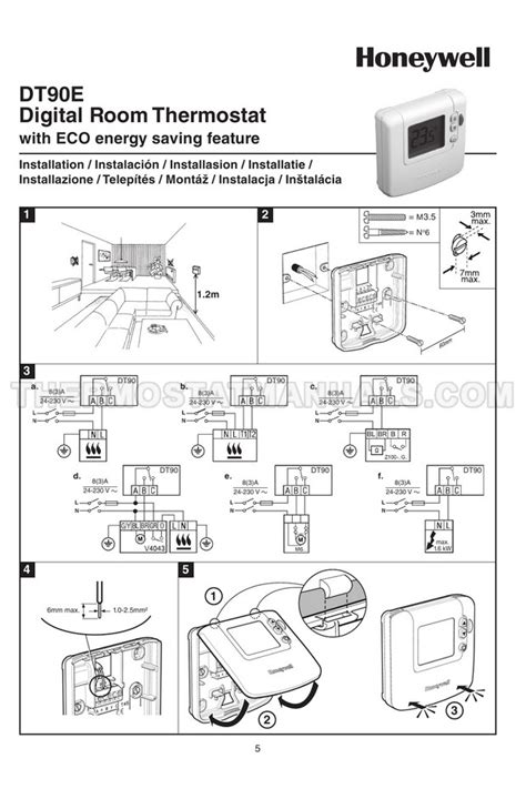 Honeywell DT90E Installation Guide, 48% OFF