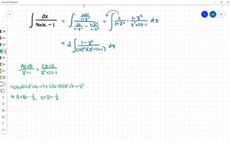 SOLVED:Weierstrass Substitution use the following substitution, called ...