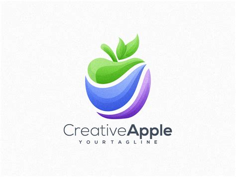 Apple Color logo by biglineart_ on Dribbble