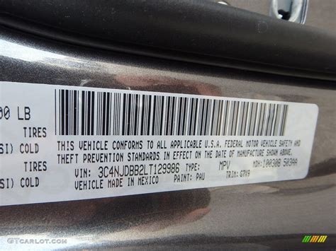 2020 Jeep Compass Altitude 4x4 Color Code Photos | GTCarLot.com