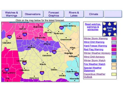 Winter Weather Advisory Issued For Possible Snow, Ice - Alpharetta, GA ...