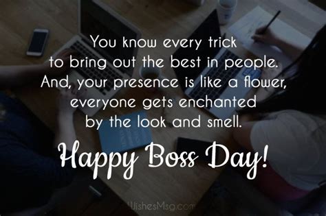 50+ Happy Boss Day Wishes, Messages & Quotes | WishesMsg | Happy boss's ...