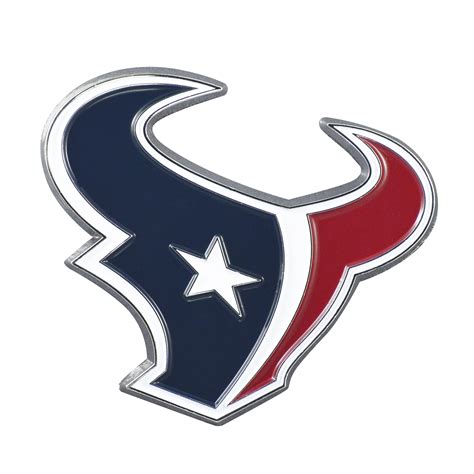 Houston Texans Emblem - Chrome | Fanmats - Sports Licensing Solutions, LLC