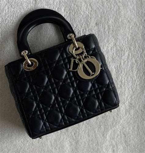 Black Lady Dior Micro Bag by Dior