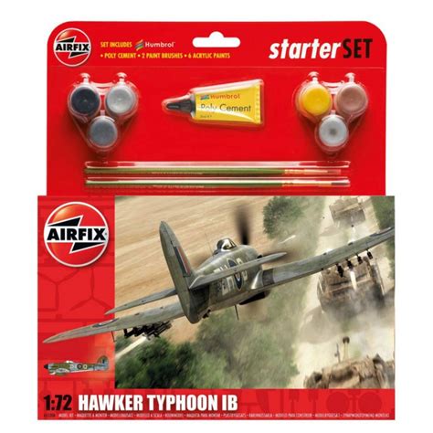 Airfix Starter Kit 1:32 Hawker Typhoon | Toy Brands A-K | Casey's Toys