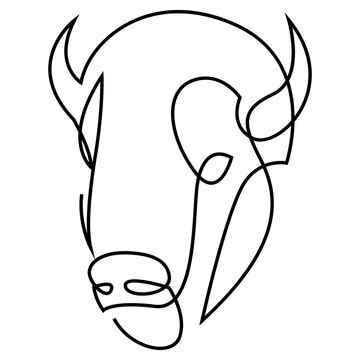 Buffalo Head Outline Images – Browse 4,550 Stock Photos, Vectors, and Video | Adobe Stock