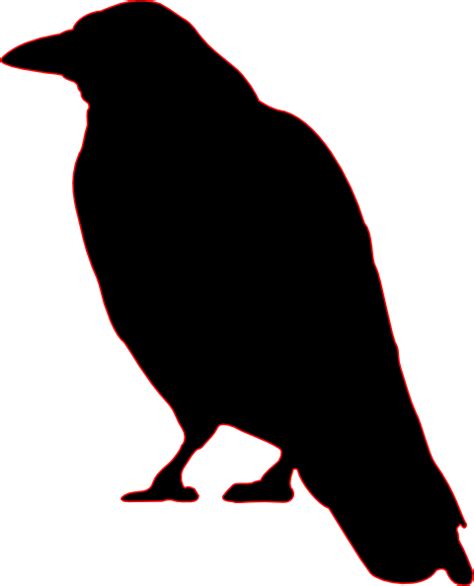 Crow Silhouette clip art (118684) Free SVG Download / 4 Vector