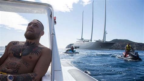 Conor McGregor Spots a $500 Million Superyacht in Ibiza—And Is ...