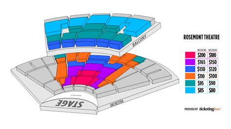 Rosemont Rosemont Theatre Seating Chart | Shen Yun Performing Arts