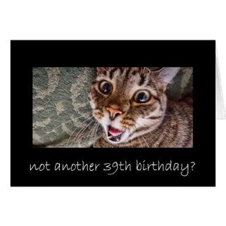 Funny 39th Birthday Cards | Zazzle