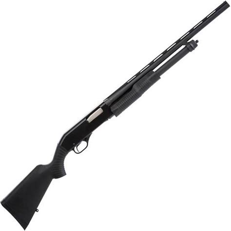 Savage Stevens 320 Field Grade Youth Pump Action Shotgun 20 Gauge 22" Barrel 5 Rounds Bead Sight ...