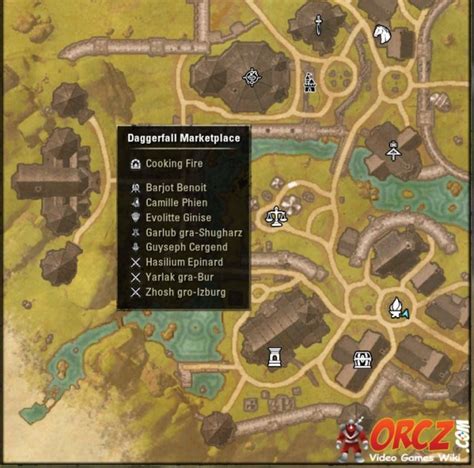 ESO: Daggerfall Marketplace - Map - Orcz.com, The Video Games Wiki