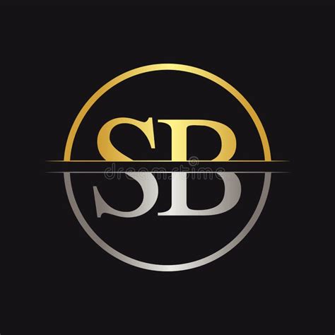 Initial Letter SB Logo Design Vector Template. SB Letter Logo Design ...