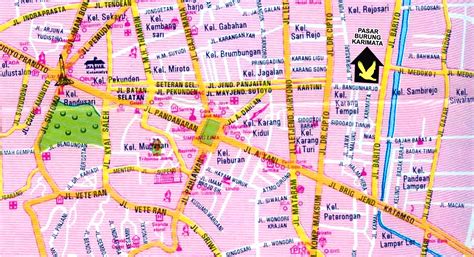 Peta Semarang Lengkap Dengan Nama Jalan - Seputar Jalan