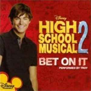 Troy*, The High School Musical Cast - High School Musical 2: Bet On It ...