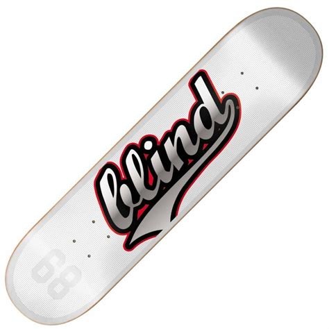 Blind Skateboards Blind Athletic Skin V2 White/Red Super Saver ...