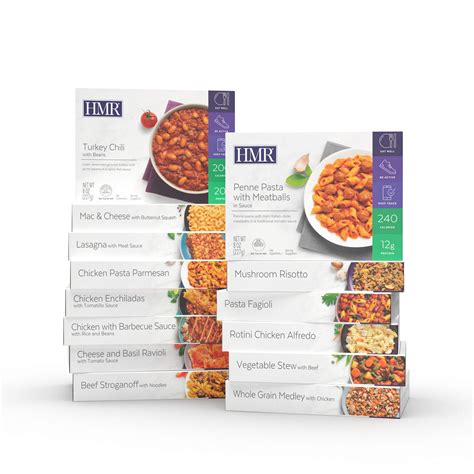 Buy HMR Ultimate Entree Variety Pack, 14 Different Ready to Eat Meals ...