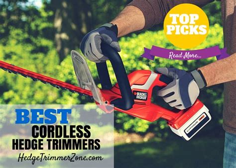 Best-Rated Cordless Hedge Trimmers | Hedge trimmers, Best hedge trimmer, Hedges