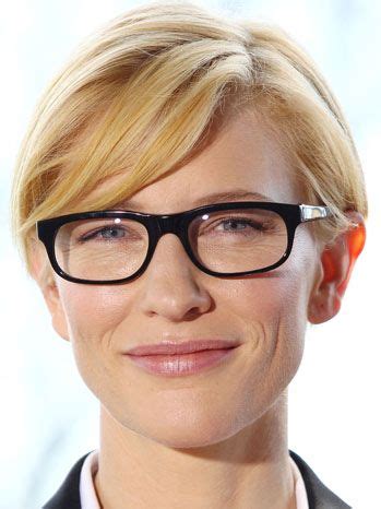 Making Spectacles of Themselves: Stars With Nerdy Eyewear | Celebrities with glasses, Cate ...