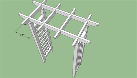 Garden arbor plans | HowToSpecialist - How to Build, Step by Step DIY Plans