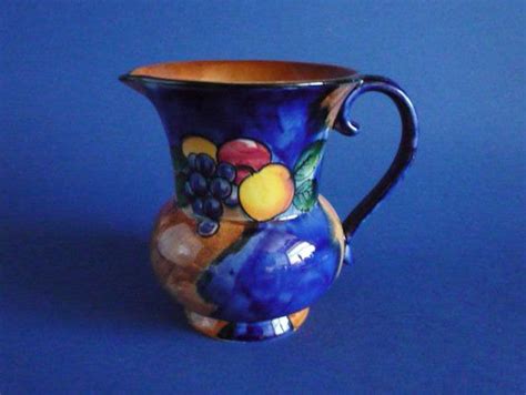 H & K Tunstall 'Autumn' Jug by R. Grocott c1939 | Colorful backgrounds, Autumn, Pattern design
