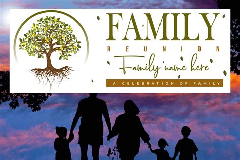 Family Reunion Banner Templates