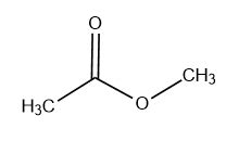 Draw the structure of methyl ethanoate. | Homework.Study.com