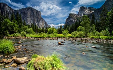 Parque Nacional de Yosemite, Sierra Nevada, lago, bosque, árboles Fondos de pantalla | 1920x1200 ...