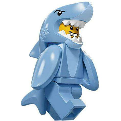 LEGO Series 15 Shark Suit Guy Minifigure (Left Shark) (No Packaging) - Walmart.com - Walmart.com