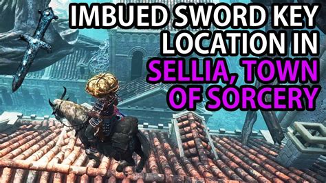 ELDEN RING - IMBUED SWORD KEY LOCATION AT SELLIA UNDER STAIR - YouTube