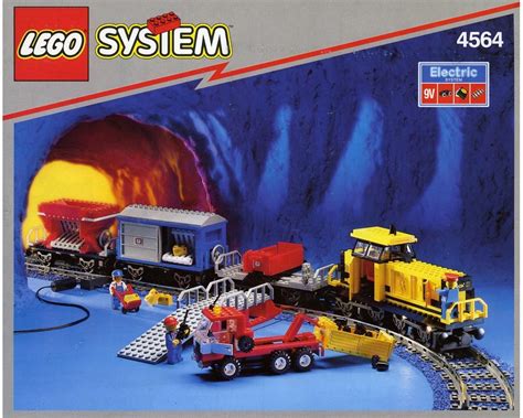 LEGO Set 4564-1 Freight Rail Runner (1994 Train > 9V) | Rebrickable - Build with LEGO