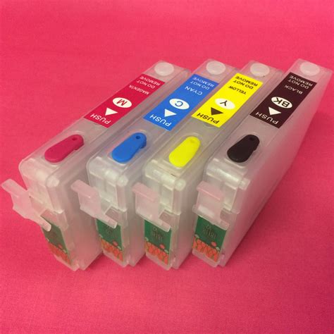 Set Refillable Refill Ink Cartridges For Epson Expression Home XP215 XP315 XP415 | eBay