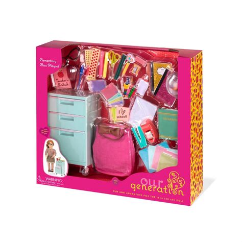 Our Generation Elementary Class Playset - Fun And Adventure For 18" Doll : Target American Girl ...