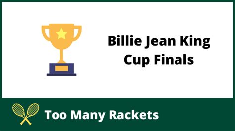 Billie Jean King Cup Finals 2023 - Players and Prize Money