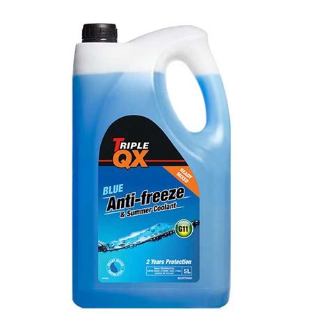 TRIPLE QX Blue Ready Mixed Antifreeze/Coolant 5Ltr | Euro Car Parts