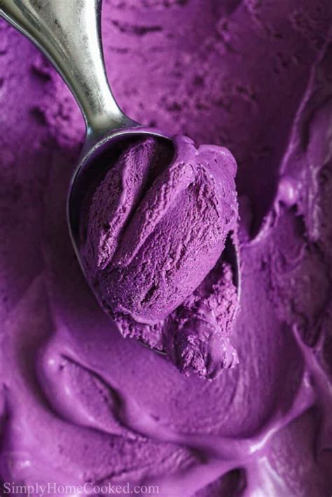 Easy Ube Ice Cream Recipe - Simply Home Cooked