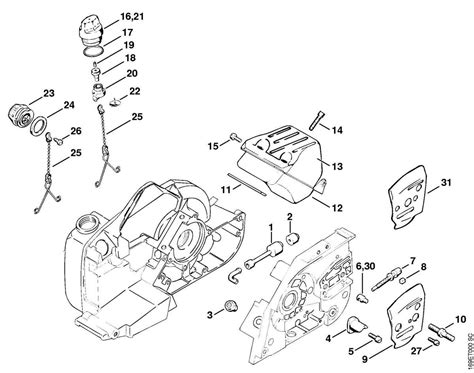 Exploring the Inner Workings of the Stihl 311 Chainsaw: A Comprehensive Parts Diagram