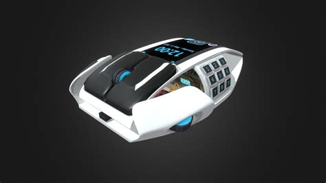 Wired Futuristic Mouse - Buy Royalty Free 3D model by ShakibSKb [d08ebe5] - Sketchfab Store