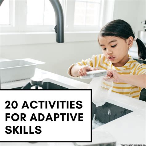 20 Activities for Adaptive Skills - You Aut-A Know