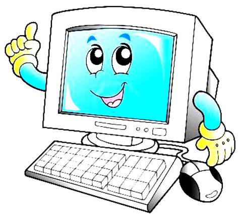 Clip Art Computer Cartoon Png, Transparent Png - vhv - Clip Art Library