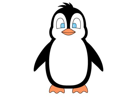 How to Draw a Penguin Step by Step - EasyLineDrawing