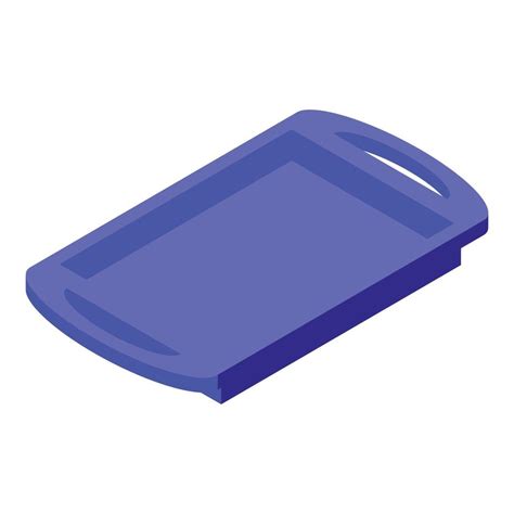 Baking pan icon isometric vector. Metal dish 22593034 Vector Art at ...