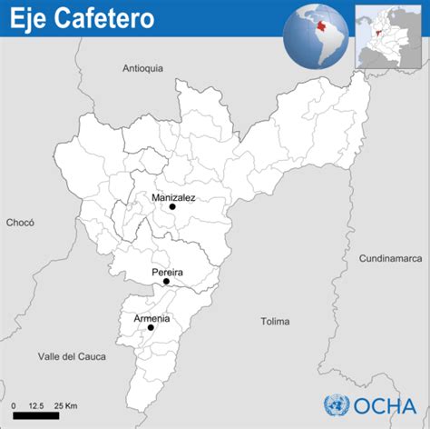 Colombia: Mapa Ficha Eje Cafetero (14/05/2014) - Colombia | ReliefWeb