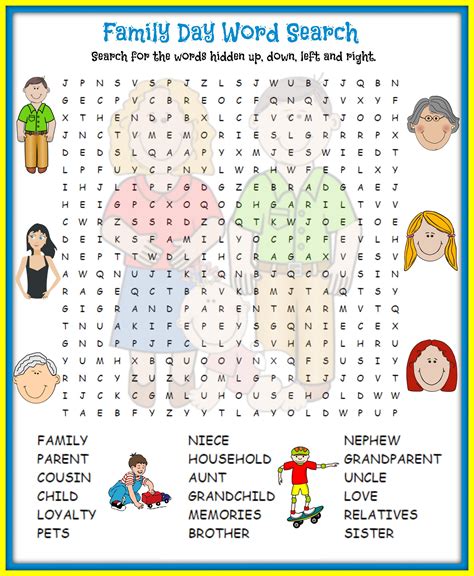 Free and Printable Word Search Kids | Activity Shelter